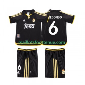 Maillot/Tenue Real Madrid REDONDO 6 1999 2001 Retro Enfant Exterieur